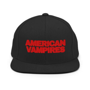American Vampires – Official Title Logo - Flat Bill Snapback