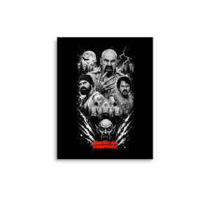 American Vampires - Monochrome Midnight Engraving Series – Conquistador, Zed, & Joel - 11x14 Poster