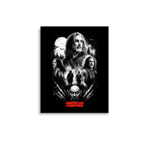 American Vampires – Monochrome Midnight Engraving Series – Dale – 11×14 Poster