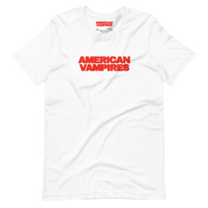 American Vampires – Official Title Logo Tee - White