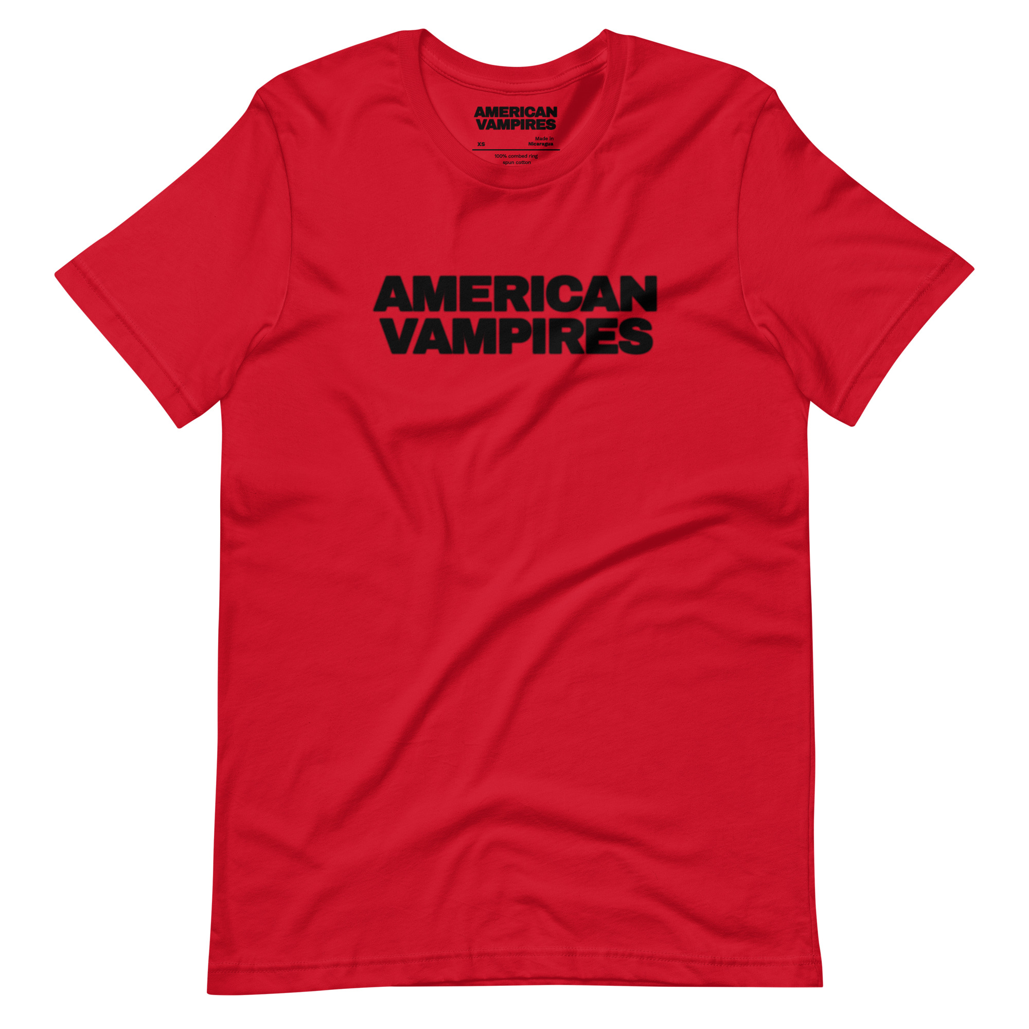 American Vampires – Official Title Logo Tee - Limited Run Red