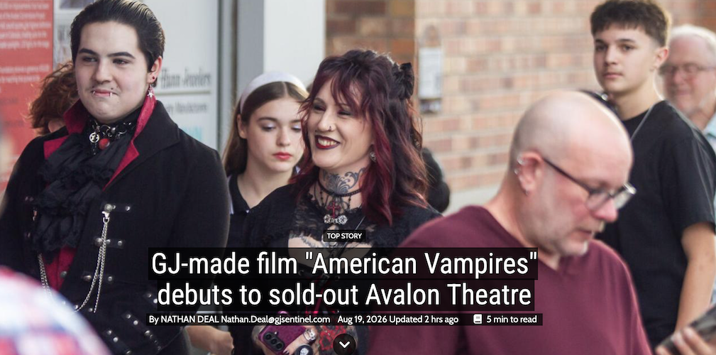 GJ-made film “American Vampires” debuts to sold-out Avalon Theatre